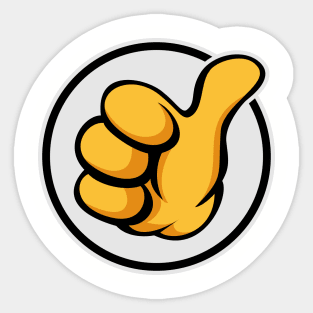 Thumbs Up Positive Emoji Sticker